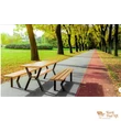 Gladiátor asztal parkba teak