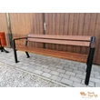 Gladiátor pad paliszander színben kertipad webshop