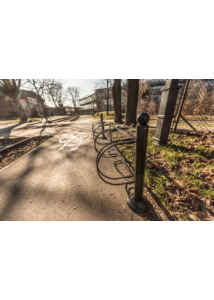 Kerékpár tároló, kerékpár tartó kerékpár állvány Vilnius